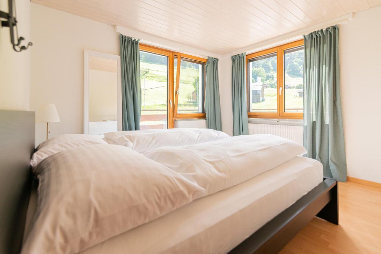 Aparthotel-Almgasthaus Gemsli - A Bisal Oesterreich Ueberm Schweizer Rheintal Sevelen Esterno foto